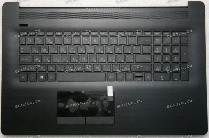 Keyboard HP ProBook 470 G7, 17-BY, 17-CA, 17-ca0114ur чёрная матовая русифицированная (L22751-251, 6070B1540701, L20193-251, 6037B0146622, HPM17K53SU3930, 6070B1308101, L22751-251, V162626US1 RU, 6037B0143722, RTL8723DE)+Topcase NEW Original