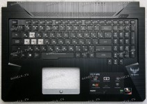 Keyboard Asus FX705GD, FX705GE, FX705GM, FX705DD, FX705DT, FX705DU, FX705DY чёрный русифицированная (13N1-6EA0521, 13NR00Z1AP0211)+Topcase