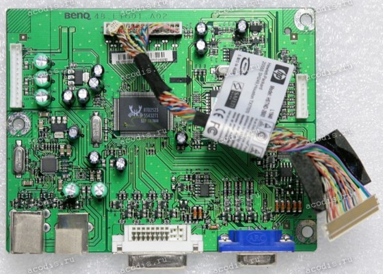 Mainboard HP 19,0" 1280x1024 L1940 (HSTND-2B02) (48.L1G01.A02) (CHIP RTD2523)