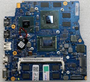 MB Sony VPCSA, VPCSB3V9R, VPCSC, VPCSD, VPCSE1V9R MBX-237 (A1820750A) V030_MP_10L_HDI_MB MBX-237 REV: 1.3 Intel Core i7-2620M SR041 AMD 216-0810005 Intel SLJ4N 8 чипов Hynix H5TQ1G63DFR 11C 16 чипов SEC 104 HCH9 K4B2G0846C