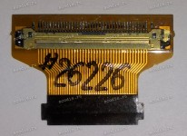 Переходник 40pin 25(20,3)mm шаг 0,5 мм к кабелю на 40pin (20mm) шаг 0,4 мм к матрице HQ-S40-M40-4Lanes