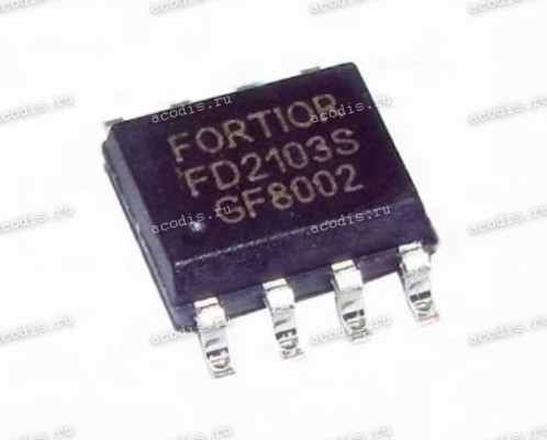 Микросхема FORTIOR FD2103S SOP-8 более мощная замена Полумостовый драйвер 180V Half-Bridge Gate Driver Микросхема FORTIOR FD2103S SOP-8 более мощная замена Полумостовый драйвер 180V Half-Bridge Gate Driver