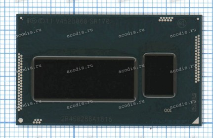 Процессор BGA-1168 Intel i5-4200U 1.6G/3M SR170 BGA CPU CL8064701477702 929032 (Asus p/n: 01001-00582400) NEW original