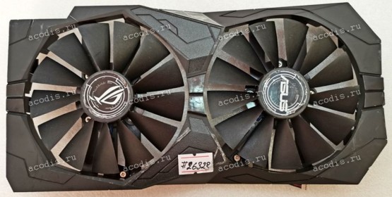 Корпус с двумя кулерами Asus Graphics card ATI ROG-STRIX-RX570-4G-GAMING, ATI ROG-STRIX-RX570-O4G-GAMING, ATI STRIX-RX470-4G-GAMING, ATI STRIX-RX470-8G-GAMING, ATI STRIX-RX470-O4G-GAMING, ATI STRIX-RX470-O8G-GAMING, nVidia GeForce GTX 1060 3Gb PH-GTX1060-