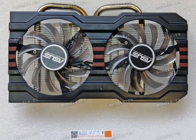 Сист.охл. Asus Graphics card ATI R7265/C403PMI, R7265-DC2-2GD5, R9270-DC2-2GD5, R9270-DC2OC-2GD5 (p/n:13070-00392800)