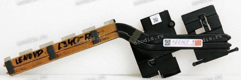 Heatsink Lenovo IdeaPad Gaming L340-17IRH, L340-17IRH (p/n: AT1B40010L0 TSL1, 5H40S19930) c разбора