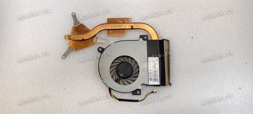 Сист.охл Asus eeePC 1215, 1215B, 1215N, 1215T (13GOA311AM010-10, 13NA-31A0101 0A, KSB0505HB-AC77) 4 pin