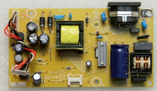 Плата БП Acer ET241Y, Asus 23,8" VP249HE (715G6930-P07-000-001R, UM.QE1EE.001) E148158 Плата БП Acer ET241Y, Asus 23,8" VP249HE (715G6930-P07-000-001R, UM.QE1EE.001) E148158