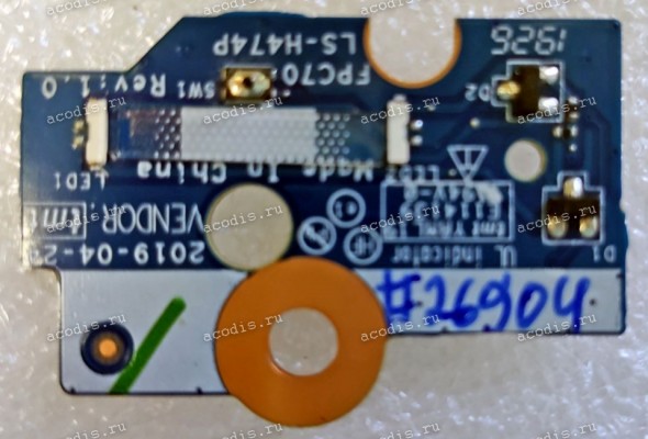 LED board HP Pavilion Gaming 17-CD (p/n: FPC70 LS-H474P)