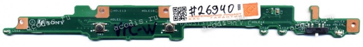 Switchboard Sony Vaio VPC-W, VPCW21 (p/n DA0SY3TR4C0) REV:C