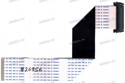 LCD LVDS FFC шлейф мониторный обратный 30 pin, шаг 1.0 mm, длина 230 mm Samsung LS22D300FY/XY, LS22D300HYY/ZA (p/n BN96-29060U)