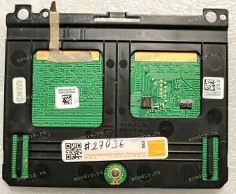 TouchPad Module Asus FX505GD, FX505GE, FX505GM, FX505GT (p/n: 90NR00S1-R90010, 04060-01310000, 13NR00S0AP0101) with holder with black cover with red marks