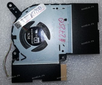 Кулер Asus G512LV, G512LW, G512LWS, G531GW, G532LV, G532LW, G532LWS, G731GV, G731GW, G731GT, G731GU GPU 12V ROG Strix (p/n 13NR01N0P09111, DFSCK2211581L) 4 pin