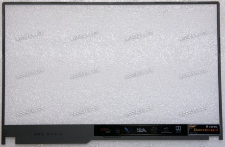 Верх. кр. рамка Asus G513Q, G513QM тёмно-серая (13NR0572P03011)