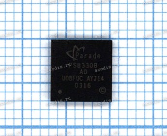 Микросхема Parade PS8330BQFN48GTR-A0 QFN-48 REPEATER DRIVER IC (Asus p/n: 06053-00210000) NEW original