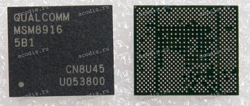 Микросхема QualComm MSM-8916-5-760NSP-TR-00-0-B1 760NSP MSM8916 (Asus p/n: 02135-00690500) NEW original