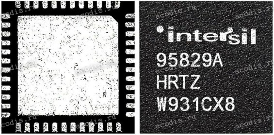 Микросхема Intersil ISL95829AHRTZ 0695-00YP000 PEGA TQFN-48 PWM CONTROLLER (Asus p/n: 06095-01350500, 06095-02230100) NEW original