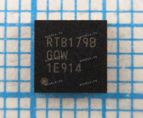 Микросхема RichTek RT8179BGQW WQFN-40L(5*5) PWM CONTROLLER (Asus p/n: 06095-00950100) NEW original Микросхема RichTek RT8179BGQW WQFN-40L(5*5) PWM CONTROLLER (Asus p/n: 06095-00950100) NEW original