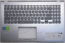 Keyboard Asus X509 серебристый, русифицированный (13NB0MZ1P03014, 13NB0MZ1P03016, 39XKRTAJN70)+Topcase