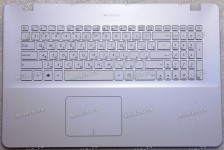 Keyboard Asus X705U белый  русифицированный (13N1-2FA0C11, 60PC011301)+Topcase