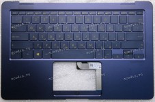 Keyboard Asus UX490UA-1A синий русифицированный (90NB0EI1-R30510, 0KN1-1S1RU26, 0KNB0-D632RU00, 13NB0EI1AM0421)+Topcase