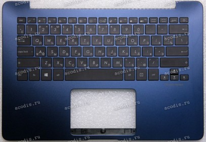 Keyboard Asus UX430UA, UX430UAR-1B синий русифицированная (90NB0EC2-R32RU0) + Topcase