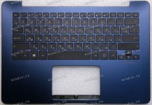 Keyboard Asus UX430UA, UX430UAR-1B синий русифицированная (90NB0EC2-R32RU0) + Topcase