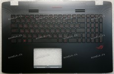 Keyboard Asus GL752VL, GL752VW-1A чёрная русифицированная (90NB0A41-R31RU1, 13NB0941AP03011, 13NB0941AP0301, 13N0-S6A0901) + Topcase