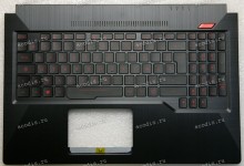 Keyboard Asus FX503VD-2C чёрная нерусифицированная (90NR0GN1-R31FR0) + Topcase