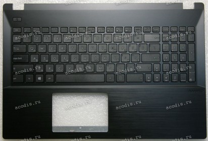 Keyboard Asus P2540UV-1A чёрный русифицированная (90NX0131-R32RU0, 13N0-TAA0F01, 13NX00S1AP0601) + Topcase