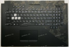 Keyboard Asus GL704GM-1A, GL704GV-1A чёрный русифицированная (90NR01Y1-R30RU0, 90NR00N1-R30190, 90NR00M1-R31-RU0, 13N1-5BA0301, 13NR00N0AP0201)+ Topcase