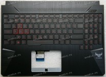 Keyboard Asus FX505GE-1B чёрная русифицированная (90NR00S2-R32RU0,  13N1-5JA0801, 13N1-5JA0901, 13NR00S1AP0211)+ Topcase