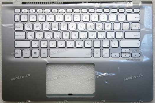 Keyboard Asus X430UA-1E серо-серебристая русифицированная (90NB0J54-R30191, 39XKLTAJN30)+ Topcase
