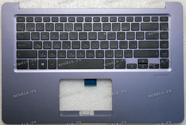 Keyboard Asus X510UA-1B серая русифицированная (90NB0FQ5-R32RU1, 39XKGTCJN80)+ Topcase