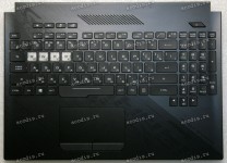 Keyboard Asus GL504GM-1B, GL504GV-1B чёрный матовый, русифицированный (90NR00K2-R31RU0, 13N1-57A0311, 13NR00K2AP0121)+ Topcase