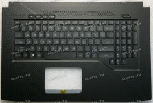 Keyboard Asus GL703GE-1A чёрная нерусифицированная (90NR00D1-R30US0, 3BBKNTAJN80, EABKN004030)+ Topcase