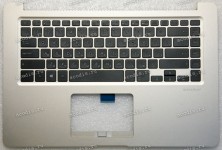 Keyboard Asus X510UA-1A, X510UN-1A серебристый матовый, русифицированный (90NB0FQ1-R32RU0, 90NB0FQ1-R32RU1, 90NB0GS1-R30191, 39XKGTCJN00)+ Topcase