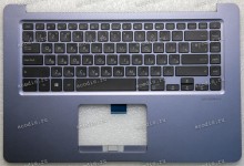 Keyboard Asus X510UN-1B, X510UF-1B, X510UR-3B серо-синий русифицированный (90NB0GS5-R30490, 90NB0FY2-R32RU1, 90NB0IK5-R30590, 90NB0GS5-R30190, 39XKGTCJN80, 13NB0FY2P03011, 9Z.NDXLQ.401)+ Topcase