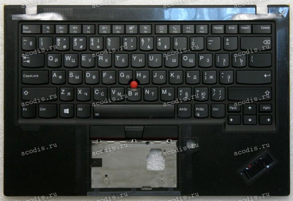 Keyboard Lenovo ThinkPad X1 Carbon Gen 8th чёрная, матовая русифицированная (5M10Z37026, 5M10W85945, 37028221, 14914185, AN1A1000200, SN20W73852, SN20W73713, 8SSN20W73852C, 8SSN20W73713C, PK131L11B06, CS19BL-84SU, LIM18F83SUJG623, 10Z-18F83LHC01C, G1LI18F