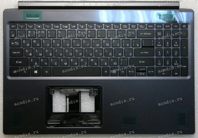 Keyboard Acer Aspire 7 A715-75G-56ZT, A715-75-75G (6B.Q99N2.005, 6BQ99N2005, AP2Y2000200SVT20A, NKI1513124, SV05P_A80BWL, NKI151S0BM, K5150769KA01, PK132Y22A04, AN2Y2000600-SSH3, AM2T2000600-SSH3, ) + topcase русифицированная  NEW original