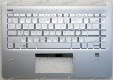 Keyboard HP 14-dq2043cl, 14s-fy10006vr !!! с подсветкой!!! (L61507-251, TSCEA0PA004010, TSC:EA0PA004010-3, SIKAE0PA70102011301CM, SG-A0110-XAA, SN6175BL4, 852-44891-00C, SN8171)+Topcase NEW original