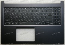 Keyboard Acer Aspire 3 A315-21G чёрный матовый, русифицированный (6B.HE7N8.006, 6BHE7N8006, HQ20900690000, PK132CE1B04, AEZAU700010, 0KN1-231RU22, HQ21012134007, 94204F2CK201)+Topcase NEW original COVER.UPPER.BLACK.W/KB.RUSSIAN