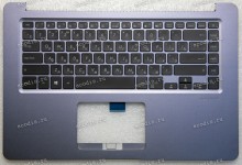 Keyboard Asus X510UA-1B серая русифицированная, с подсветкой (90NB0FQ5-R31RU1, 39XKGTCJN80)+ Topcase