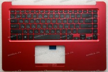 Keyboard Asus X510UF-3F красный русифицированный (90NB0IK3-R30190, 13NB0FY3P03012)+ Topcase