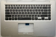 Keyboard Asus X510UA-1A серебристый матовый, русифицированный, подсветка (90NB0FQ1-R31RU0, 39XKGTCJN00)+ Topcase
