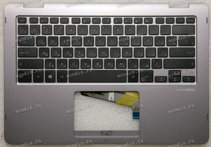 Keyboard Asus TP401CAE-1A серый русифицированный (90NB0H21-R30520, 13N1-3QA0301, 13NB0H21AP0201)+ Topcase Keyboard Asus TP401CAE-1A серый русифицированный (90NB0H21-R30520, 13N1-3QA0301, 13NB0H21AP0201)+ Topcase