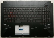 Keyboard Asus FX504GD-1A чёрная нерусифицированная, корея (90NR00J1-R31K00)+ Topcase