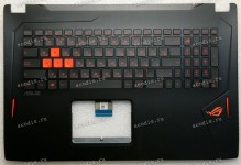 Keyboard Asus GL702VM-1A чёрная, русифицированная (90NB0DQ1-R31RU0, 13NB0CQ1AP0411)+ Topcase