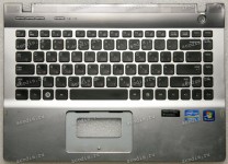 Keyboard Samsung NP-QX412-S01RU + topcase (p/n: BA75-02991C) (//RUO) русифицированная