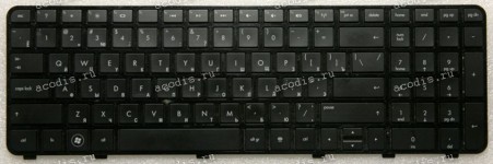 Keyboard HP Pavilion dv6-6000 чёрная матовая русифицированная (640436-251, 634139-251, V122603AS1-RU)